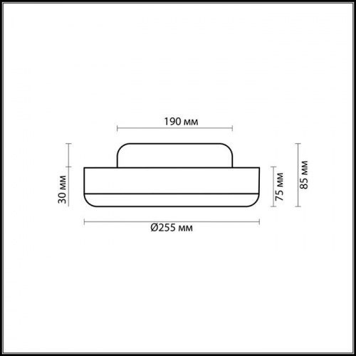 Настенно-потолочный светильник Odeon Light Yun 2177/1C E27 60 Вт