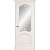 Межкомнатная дверь La Porte серия Classic модель 300.5 ясень карамель со стеклом Аллегро