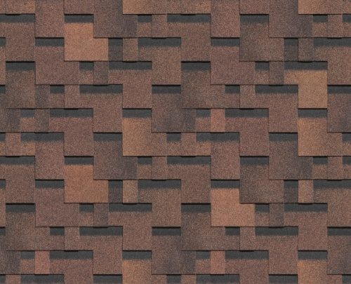 Гибкая черепица Docke Генуя Кофе