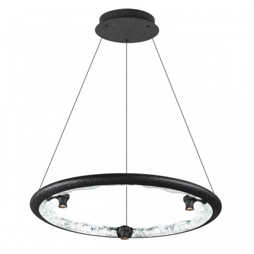 Подвесной светильник Odeon Light Hightech 7001/44L черный, включение с ПДУ