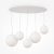 Подвесной светильник Maytoni Basic form MOD321PL-05W1 40W белый