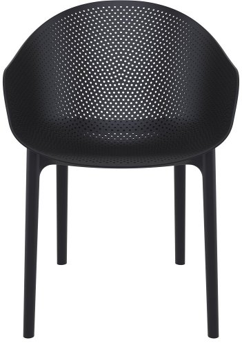 Кресло пластиковое Sky черный