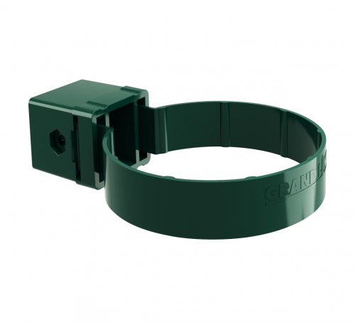 Хомут трубы Kliker ПВХ Grand Line Premium зелёный инд.упак. RAL 6005