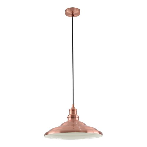 Подвесной светильник Lussole Badger LSP-8923 40W медный