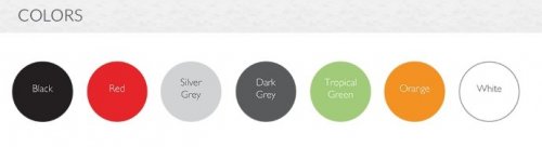 Столик пластиковый журнальный Box Table красный