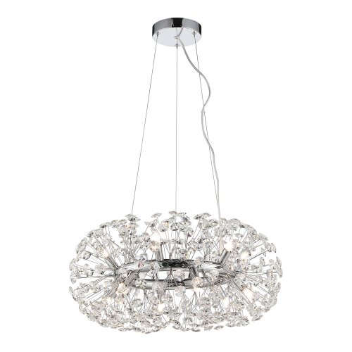 Люстра подвесная Lussole Alaska LSP-8743 40W хром