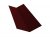 Планка ендовы верхней 145х145 0.5 Satin с пленкой RAL 3005 красное вино (2м) Планка ендовы верхней 145х145 0.5 Satin с пленкой RAL 3005 красное вино (2м)