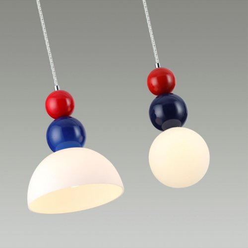 Подвес Lumion Anfisa 5615/1A 1*40W белый, разноцветный