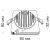 Встраиваемый светильник Technical Phanton DL2001-L7B4K