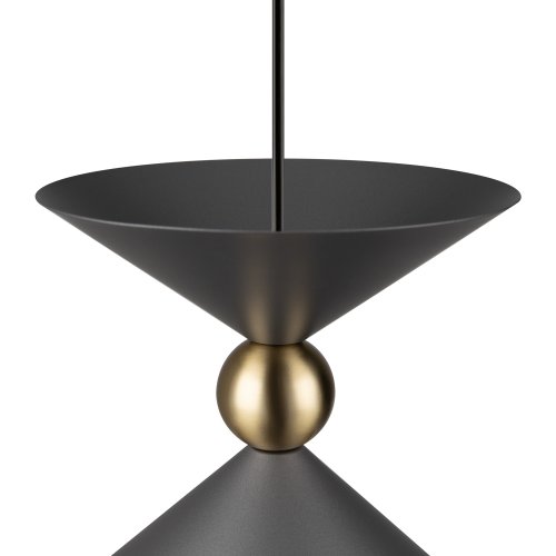 Подвесной светильник Freya Moth FR5392PL-01GR1 60W серый