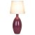 Настольная лампа Lussole Garfield LSP-0581Wh 40W фиолетовый Настольная лампа Lussole Garfield LSP-0581Wh 40W фиолетовый