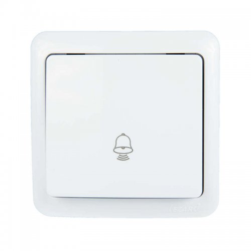 Кнопка звонка VIOLA бел. LEZARD 751-0200-103