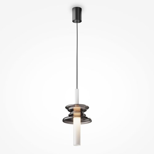 Подвесной светильник Maytoni Sound Wave MOD255PL-01B1 28W черный