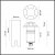 Встраиваемый грунтовый светильник Odeon Light Wald 6662/3GL LED 3W