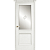 Межкомнатная дверь La Porte серия Classic модель 300.3 ясень бланко со стеклом Дельта