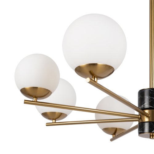 Подвесной светильник Freya Marble FR5230PL-08BS 60W латунь