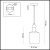 Подвес Odeon Light Bolli 4087/1 E27 40 Вт