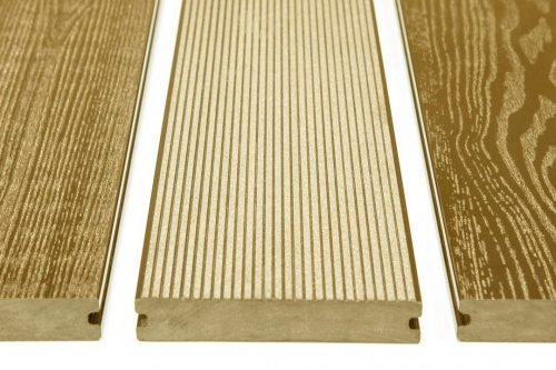 Террасная доска Savewood Advanced Abies тик 4000х141x27 мм