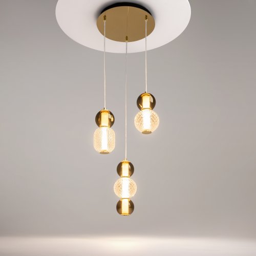 Подвесной светильник Maytoni Drop MOD273PL-L33G3K 33W золото
