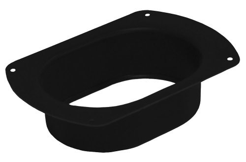 Воронка врезная Vortex Matt 127мм RAL 9005 черный