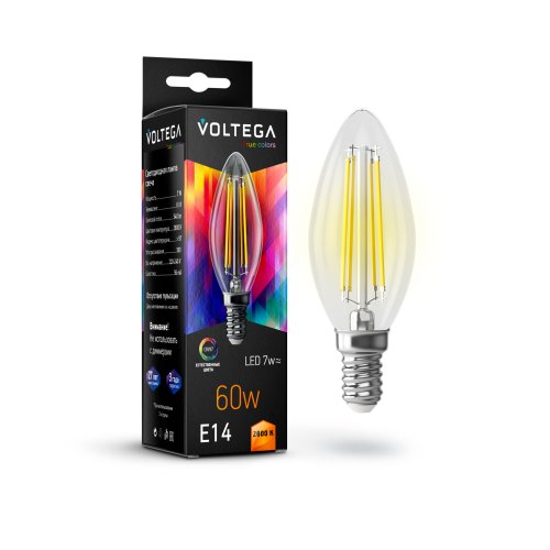Лампочка Voltega Candle E14 7W High CRI 7152
