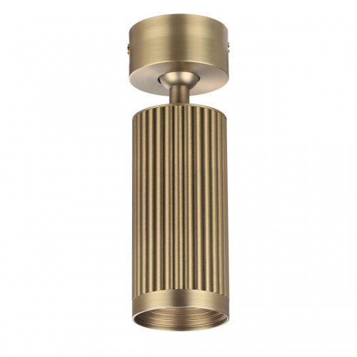 Потолочный светильник поворотный на 360° металл/латунь Odeon Light Hightech LED  GU10 10W, арт. 7013/1C