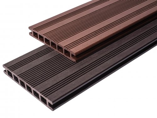 Террасная доска Ecodeck Венге 6000х165x23.5 мм