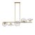 Подвесной светильник Maytoni Miracle MOD207PL-05BS 28W латунь Подвесной светильник Maytoni Miracle MOD207PL-05BS 28W латунь