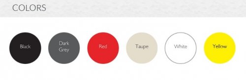 Кресло пластиковое Sky красный