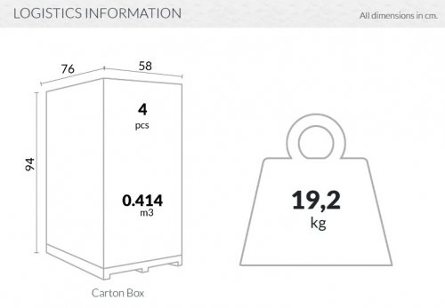 Кресло пластиковое Air XL желтый