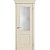Межкомнатная дверь Porte Vista Классика Версаль ваниль со стеклом ромб