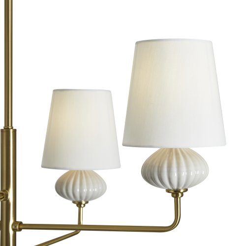 Подвесной светильник Freya Ceramics FR2029PL-04BS 40W латунь