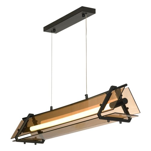 Линейно-подвесной светильник Lussole Carrollton LSP-7023 15W черный