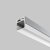Алюминиевый профиль подвесной -накладной 20x20 мм Led Strip