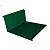 Планка примыкания нижняя 20х122х260х15 0.5 Satin с пленкой RAL 6005 зеленый мох (2м)