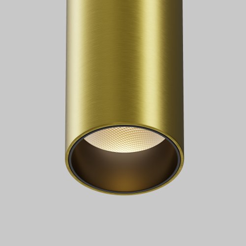 Трековый подвесной светильник Technical Focus LED TR041-4-12W3K-M-DS-BBS 12W черный/латунь