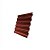 Профнастил Grandline HC35R Velur X RAL 8004 кирпичный