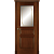 Межкомнатная дверь La Porte серия Classic модель 300.1 красное дерево контур с заливкой Гермина