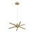 Подвесной светильник Freya Wands FR6130PL-L24B 20W латунь