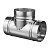 Тройник металлический Vents ТМ150Ц d=150 мм цинк