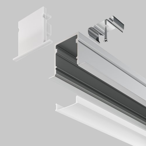 Алюминиевый профиль встраиваемый 27x20 Led Strip