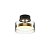 Потолочный светильник Maytoni Dress code MOD348CL-L18BBS3K 18W черный/латунь