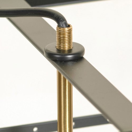 Линейно-подвесной светильник Lussole Carrollton LSP-8740 40W черный