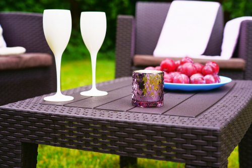 Диван трехместный Rattan Arizona венге (3-х местная подушка)