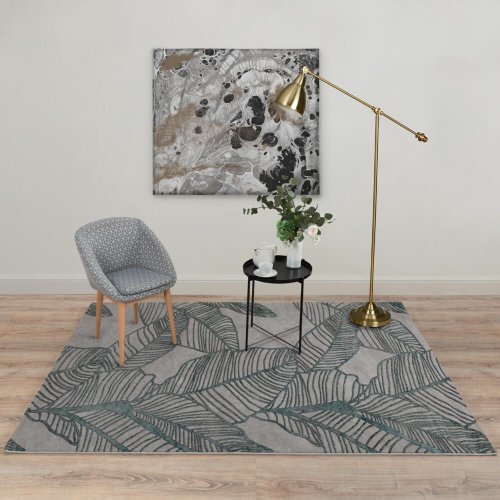 Турецкий ковер Almira E1482 Grey/Green 3x2 м прямоугольный