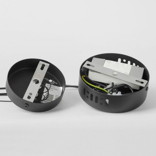 Линейно-подвесной светильник Lussole River цвет черный арт. LSP-7303 4000K 1*18W LED