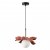 Подвес Lumion Tanzania 5618/1 1*40W черный, оранжевый