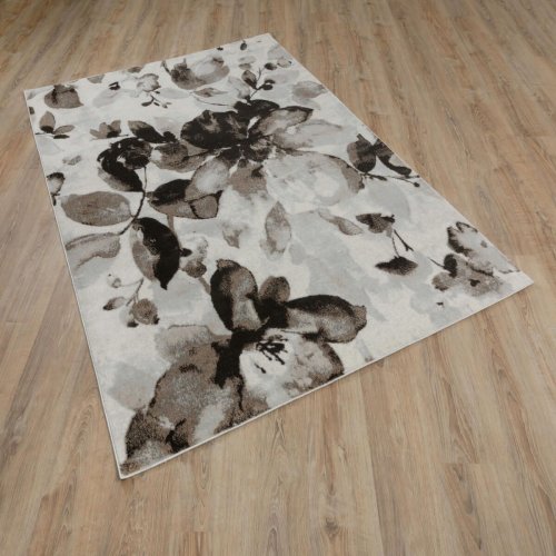 Турецкий ковер Trendy 5637A Cream/Antracite 1,5x0,8 м прямоугольный