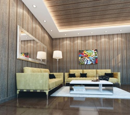 Панель МДФ для стен 2D Finitura Dekor с натуральным шпоном арт. 0015