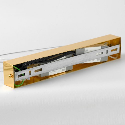 Линейно-подвесной светильник Lussole Cayuga LSP-7178 4W блестящее золото